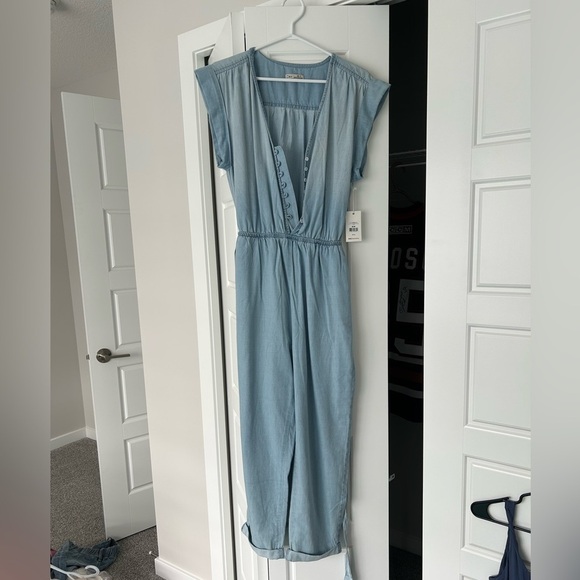 Dex Pants - Elegant Blue Women's Romper